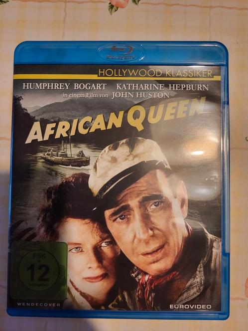 THE AFRICAN QUEEN 1951 Humphrey Bogart & Katharine Hepburn, Cd's en Dvd's, Blu-ray, Zo goed als nieuw, Avontuur, Verzenden