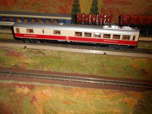 Märklin 4153 TEE restauratierijtuig van de DB met pantograaf, Hobby en Vrije tijd, Modeltreinen | H0, Zo goed als nieuw, Wagon