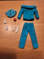 Barbie Skipper Kleding 1915 casual outdoor Vintage Compleet, Ophalen of Verzenden, Gebruikt, Barbie