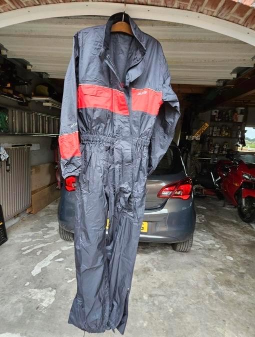 Regenoverall motor - Waterdicht en comfortabel!, Motoren, Kleding | Motorhelmen, Heren, Tweedehands, Ophalen of Verzenden