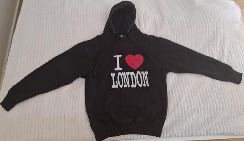 I love london hoodie zwart maat s 36 truien trui unisex, Kleding | Dames, Truien en Vesten, Gedragen, Maat 36 (S), Zwart, Verzenden