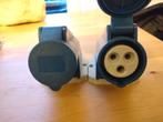 CEE wandcontactdoos opbouw 16A-6h 3-polig, Doe-het-zelf en Verbouw, Elektra en Kabels, Ophalen, Gebruikt, Stopcontact