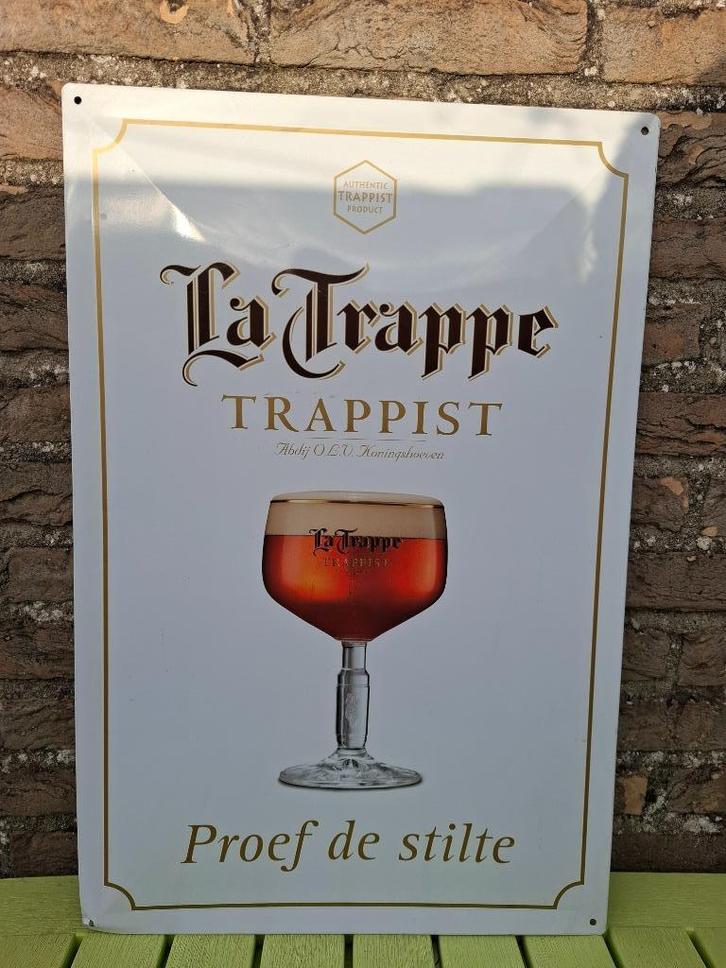 Groot reclamebord La Trappe, Verzamelen, Biermerken, Nieuw, Reclamebord, Plaat of Schild, La Trappe, Ophalen of Verzenden