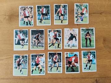 Feyenoord Vanderhout voetbalplaatjes 1970, Hanegem Jansen We beschikbaar voor biedingen