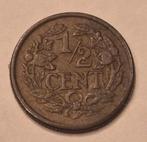 Halve cent Nederland 1940, Postzegels en Munten, Munten | Nederland, Ophalen of Verzenden, Koningin Wilhelmina, Overige waardes