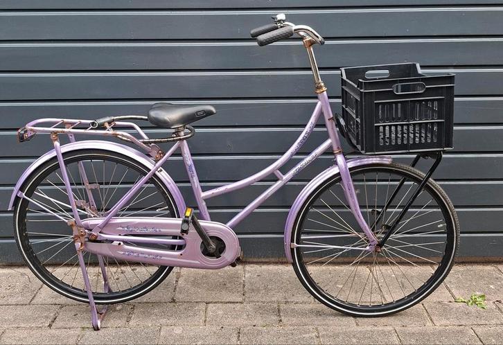 Oma meisjes dames fiets 26 inch wielen krat merk sprint, Fietsen en Brommers, Fietsen | Dames | Omafietsen, Zo goed als nieuw