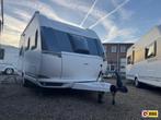 Hobby 455 UF Luxe 2022 mover en luifel, Caravans en Kamperen, Caravans, Overige typen, Rondzit, Hobby, Bedrijf