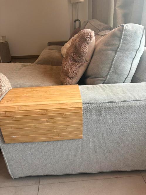 Zetel, Huis en Inrichting, Fauteuils, Zo goed als nieuw, Hout, Ophalen of Verzenden