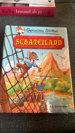 Geronimo Stilton - Schateiland, Ophalen of Verzenden, Gelezen, Geronimo Stilton