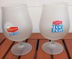 Frosted lipton icetea glazen, Verzamelen, Glas en Borrelglaasjes, Ophalen, Zo goed als nieuw