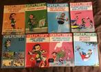 8 uitgaves Guust (Flater) door Franquin, Meerdere stripboeken, Ophalen of Verzenden, Gelezen