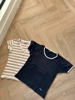 2 shirtjes maat M, Kleding | Dames, Maat 38/40 (M), Blauw, Ophalen of Verzenden, Korte mouw