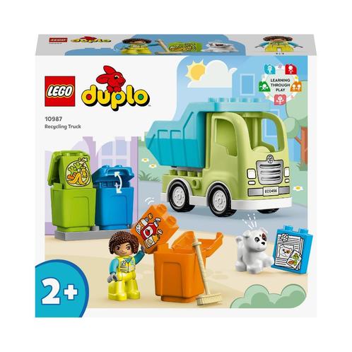 LEGO DUPLO - 10987 Vuilniswagen, Kinderen en Baby's, Speelgoed | Duplo en Lego, Nieuw, Duplo, Complete set, Ophalen of Verzenden
