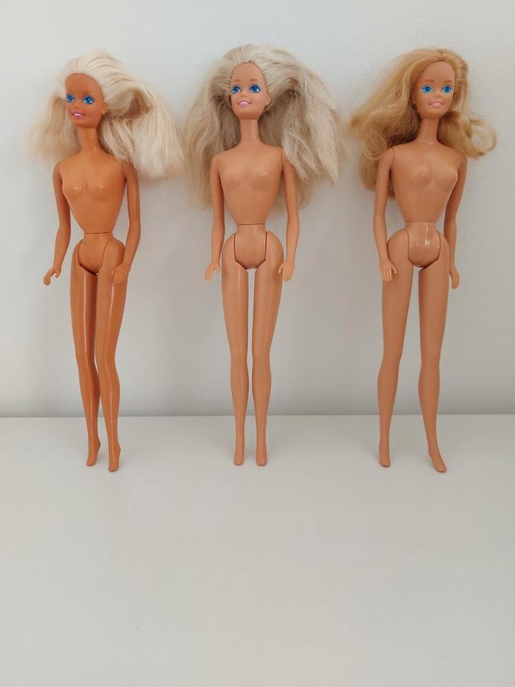 Vintage jaren 90 Barbie poppen, Kinderen en Baby's, Speelgoed | Poppen, Gebruikt, Barbie, Ophalen of Verzenden
