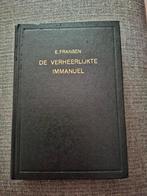 De Verheerlijkte Immanuel - E. Fransen, Ophalen of Verzenden, Gelezen, E. Fransen, Christendom | Protestants