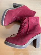 Schoenen, veterlaarsjes, met hak, maat 39.5, Kleding | Dames, Schoenen, Ophalen of Verzenden, Zo goed als nieuw, Schoenen met hoge hakken