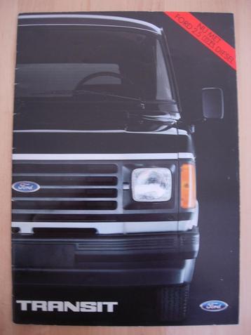 Ford Transit Brochure 1984 beschikbaar voor biedingen