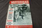 das Motorrad 15 juni 1968 Triumph T120 test Zündapp technik, Ophalen of Verzenden, Gelezen