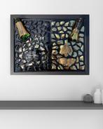 Luxe Epoxy Kunstwerk - Perrier-Jouët en Armand de Brignac, Antiek en Kunst, Ophalen of Verzenden