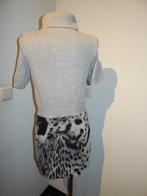 Marccain heerlijk zachte jurk fijne kol gebreid animal print, Maat 38/40 (M), MARCCAIN., Verzenden, Zo goed als nieuw