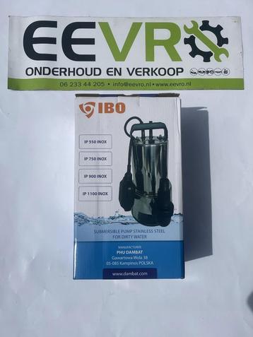 IBO Dweil/ dompelpomp(en), nieuwe voorraad 06 233 44 205