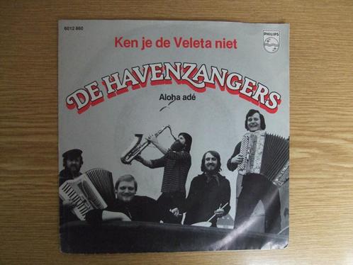 DE HAVENZANGERS    KEN JE DE VELETA NIET / ALOHA ADE, Cd's en Dvd's, Vinyl Singles, Zo goed als nieuw, Single, Nederlandstalig