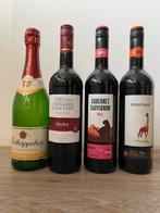 4 flessen achololische drank, Verzamelen, Ophalen, Zo goed als nieuw, Frankrijk, Overige typen