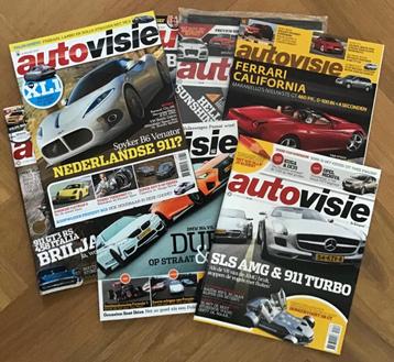 7x Autovisie (2008, 2010, 2013, 2015) beschikbaar voor biedingen