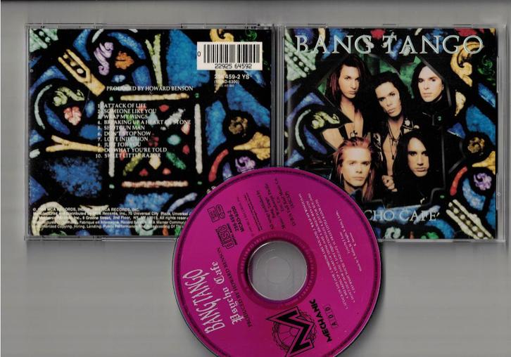 BANG TANGO CD Psycho Cafe - rock, Cd's en Dvd's, Cd's | Rock, Zo goed als nieuw, Poprock, Ophalen of Verzenden
