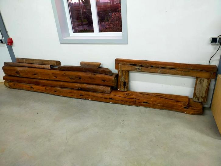 Eiken gebinten, Doe-het-zelf en Verbouw, Hout en Planken, Ophalen