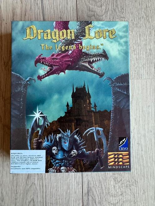 Dragon Lore The Legend Begins Big Box Pc Game, Spelcomputers en Games, Games | Pc, Zo goed als nieuw, Role Playing Game (Rpg)