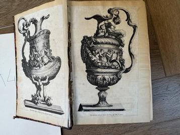 Boek met kunstbeschrijving vol prenten 1900 beschikbaar voor biedingen