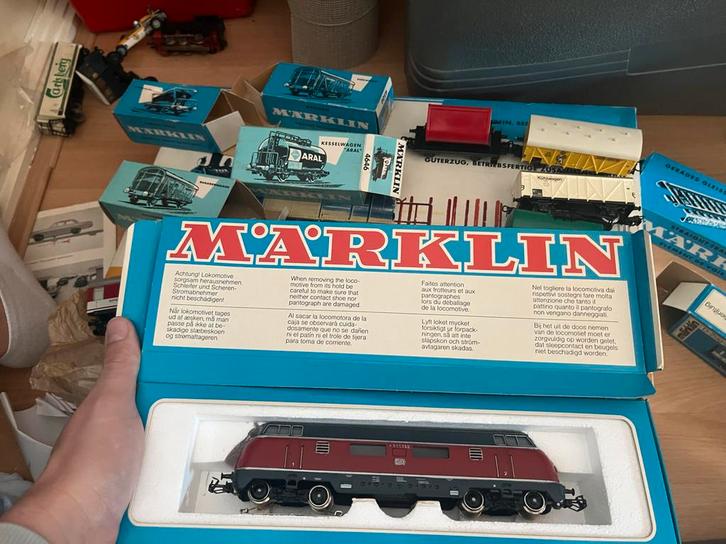 Marklin Treinwagon en Rails - Vintage, Hobby en Vrije tijd, Modeltreinen | H0, Gebruikt, Ophalen of Verzenden