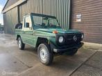 Mercedes-Benz G-klasse 300 GD Cabrio 5-Bak in zeer goede con, Auto's, Oldtimers, Zwart, Cabriolet, Leder en Stof, Mercedes-Benz