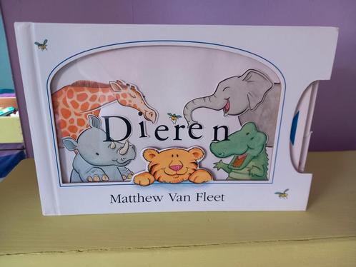 Prachtig boek: Dieren , Matthew Van Fleet, Boeken, Kinderboeken | Kleuters, Ophalen of Verzenden