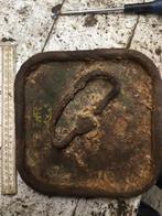 Deksel mortiercontainer WWII USA ardennenoffensief, Verzamelen, Militaria | Tweede Wereldoorlog, Ophalen of Verzenden