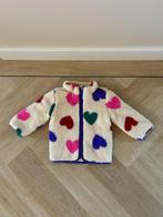 *NIEUW!* Winterjas met hartjes van teddystof, Topomini, 92, Meisje, Topomini, Nieuw, Ophalen of Verzenden
