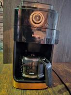 Philips Grind & Brew HD7769/00 Koffiemachine, Afneembaar waterreservoir, 10 kopjes of meer, Ophalen of Verzenden, Zo goed als nieuw