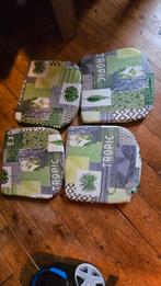 Tuinkussens Groen Tropic - 4 stuks, Ophalen of Verzenden, Zo goed als nieuw