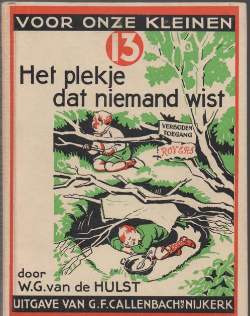 Het plekje dat niemand wist - W.G. van de Hulst, Boeken, Kinderboeken | Jeugd | onder 10 jaar, Gelezen, Fictie algemeen, Ophalen of Verzenden
