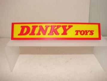 Dinky toy bordje 17,5 x 3,5 cm SUPER MOOI beschikbaar voor biedingen