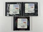 3x Microsoft PC Games met Certificate of Authenticity, Microsoft, Overige genres, 1 speler, Onbekend