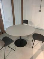 Ronde huiskamer tafel, Huis en Inrichting, Ophalen, Rond, Zo goed als nieuw, 75 cm of meer