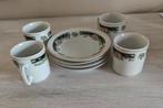 Prachtige set voor koffie en ondertassen., Ophalen, Zo goed als nieuw, Overige stijlen, Kop(pen) en/of Schotel(s)