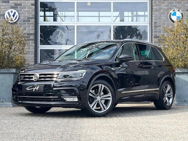 Volkswagen TIGUAN 2.0 TSI 4M. R-LINE - LEDER - AFN. TREKH. -, Auto's, Volkswagen, Bedrijf, Tiguan, 4x4, ABS, Adaptive Cruise Control
