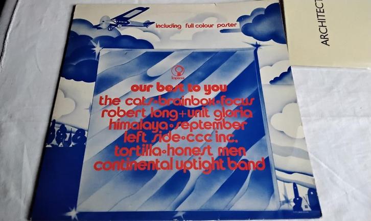 LP Brainbox Focus Cats Tortilla CCC inc Left Side NEDERPOP, Cd's en Dvd's, Vinyl | Pop, Gebruikt, 1960 tot 1980, 12 inch, Ophalen of Verzenden