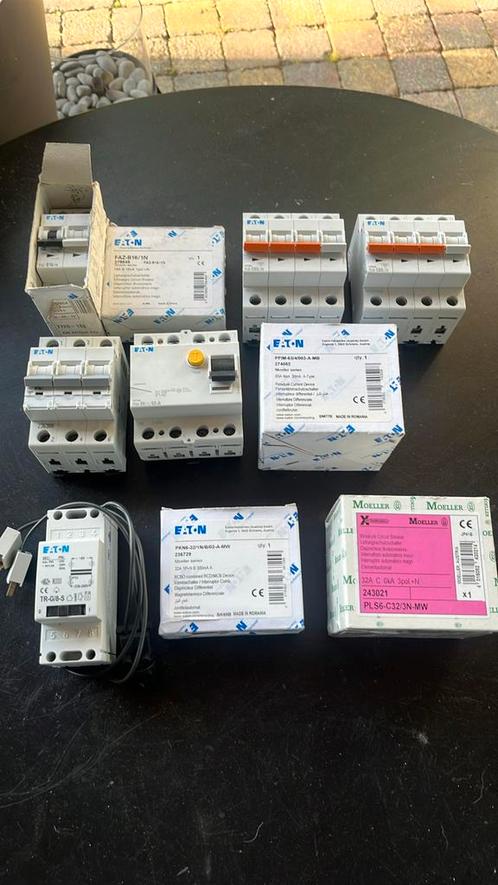 Nieuwe Eaton automaten aardlekschakelaar aardlekautomaten, Doe-het-zelf en Verbouw, Elektra en Kabels, Nieuw, Schakelaar, Ophalen of Verzenden