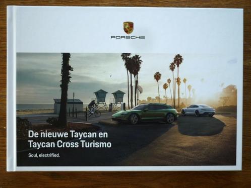 Porsche Taycan en Taycan Cross Turismo (2021), Boeken, Auto's | Folders en Tijdschriften, Nieuw, Porsche, Ophalen of Verzenden