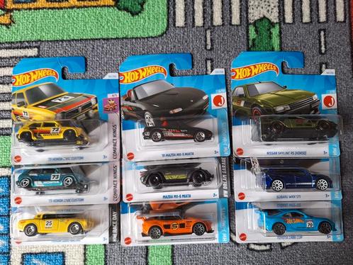 Hot Wheels diversen JDM, Hobby en Vrije tijd, Modelauto's | Overige schalen, Nieuw, Ophalen of Verzenden