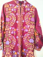 Knielange jas - Turkije - 100% zijde, Kleding | Dames, Ophalen of Verzenden, Nieuw, Maat 42/44 (L), Rood